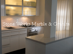 Compac Quartz Lactea countertop