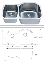 Mode LI-100-D C-Tech Sink