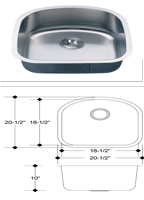 Model LI-400 C-Tech Sink