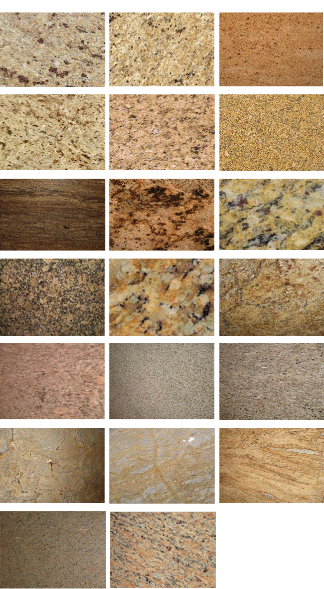 Granite Color Selections. View Larger Colors