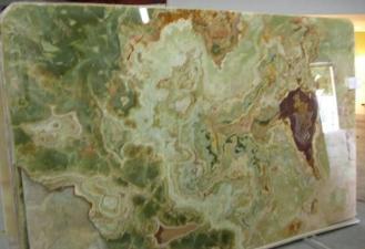 Green Onyx picture slab
